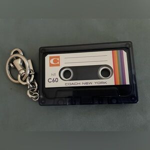 Coach Cassette Bag Charm